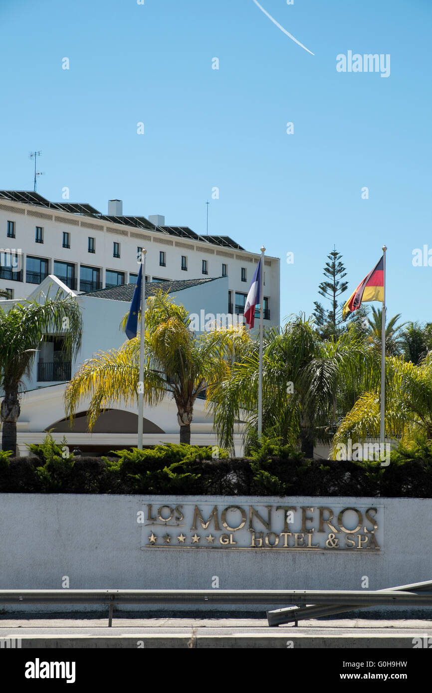 Hotel Los Monteros Marbella Malaga Spain Stock Photo Alamy