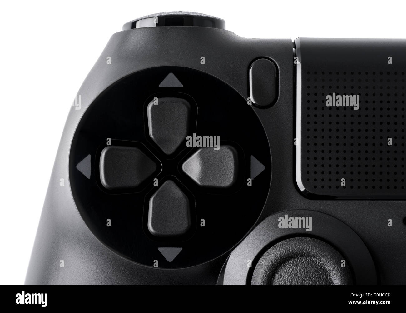 Joystick on white background, isolated close-up Stock Photo - Alamy