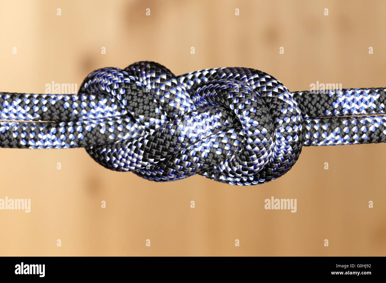 strong rope knot Stock Photo