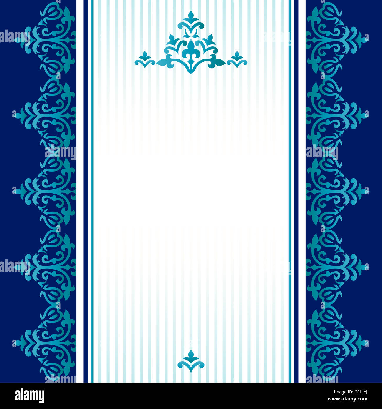 Antique ottoman turkish pattern vector design seventy Stock Photo - Alamy