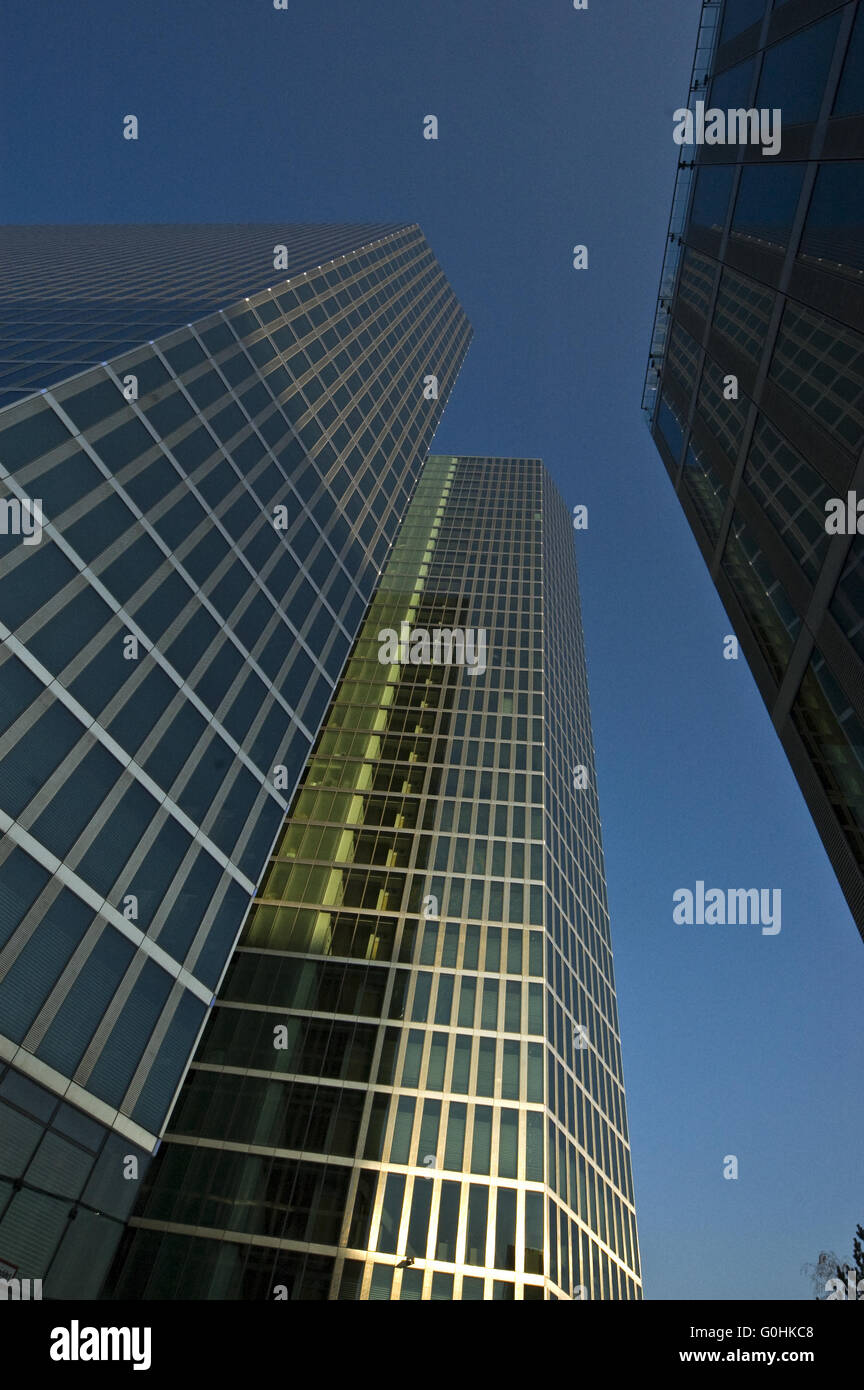 Munich Highlight Towers Stock Photo