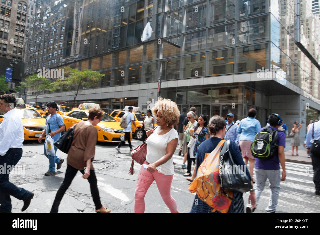 Street Scene New York City Stock Photo - Alamy