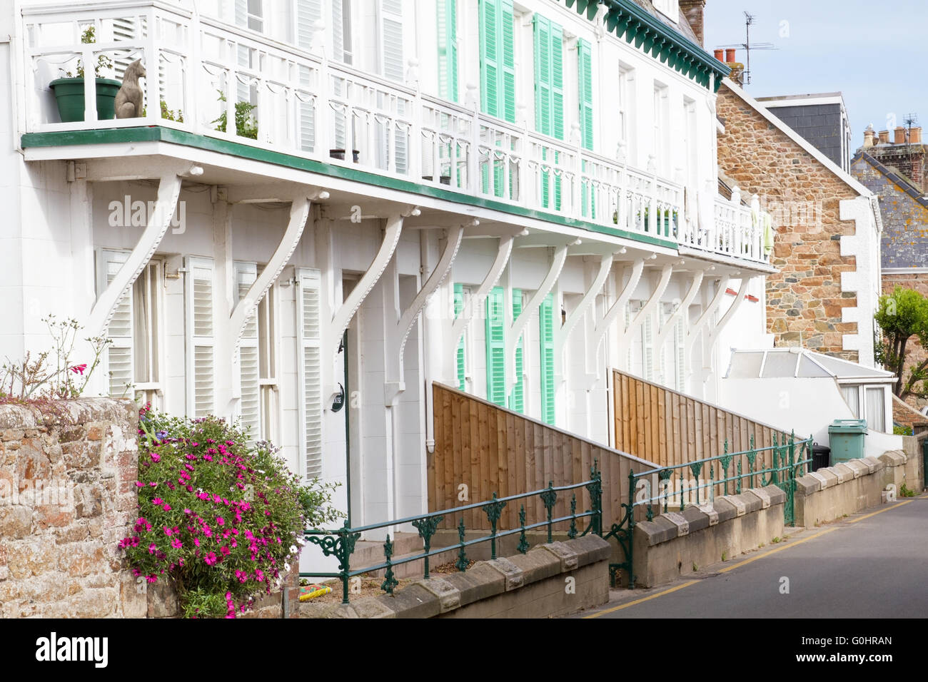 Jersey Cottage Channel High Resolution Stock Photography and Images Alamy