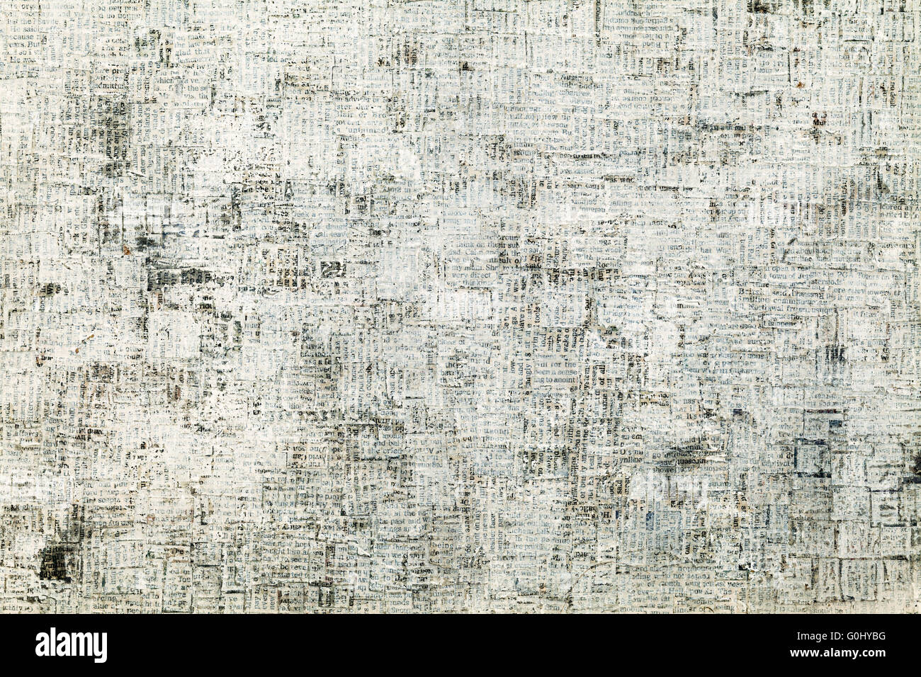 Cut Newspaper Pieces Creative Grunge Background Stock Photo Alamy