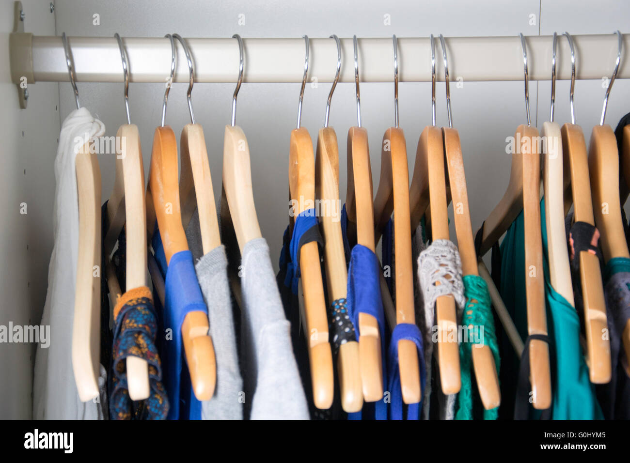 wardrobe Stock Photo