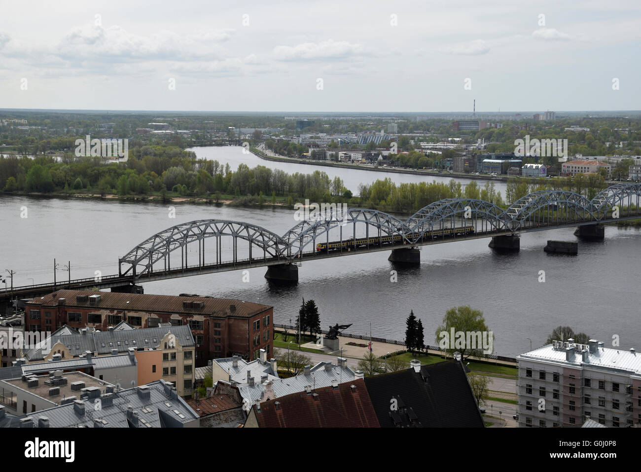 Riga Main Train Station and Approaches Stock Photo - Alamy