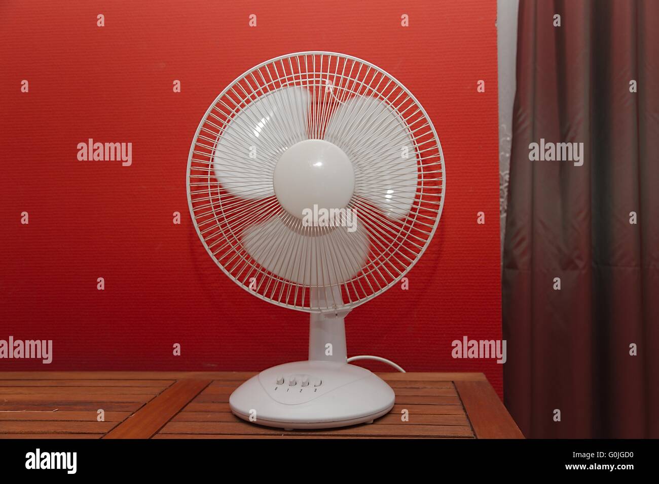 Electric table fan Stock Photo Alamy