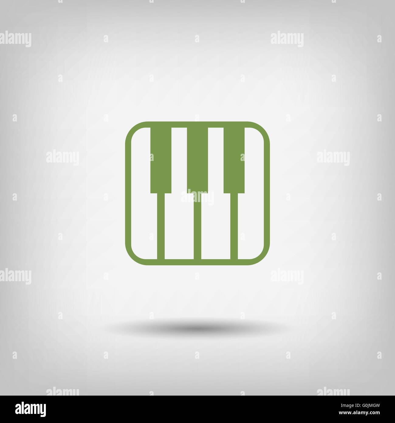 music keyboard icon Stock Vector Image & Art - Alamy