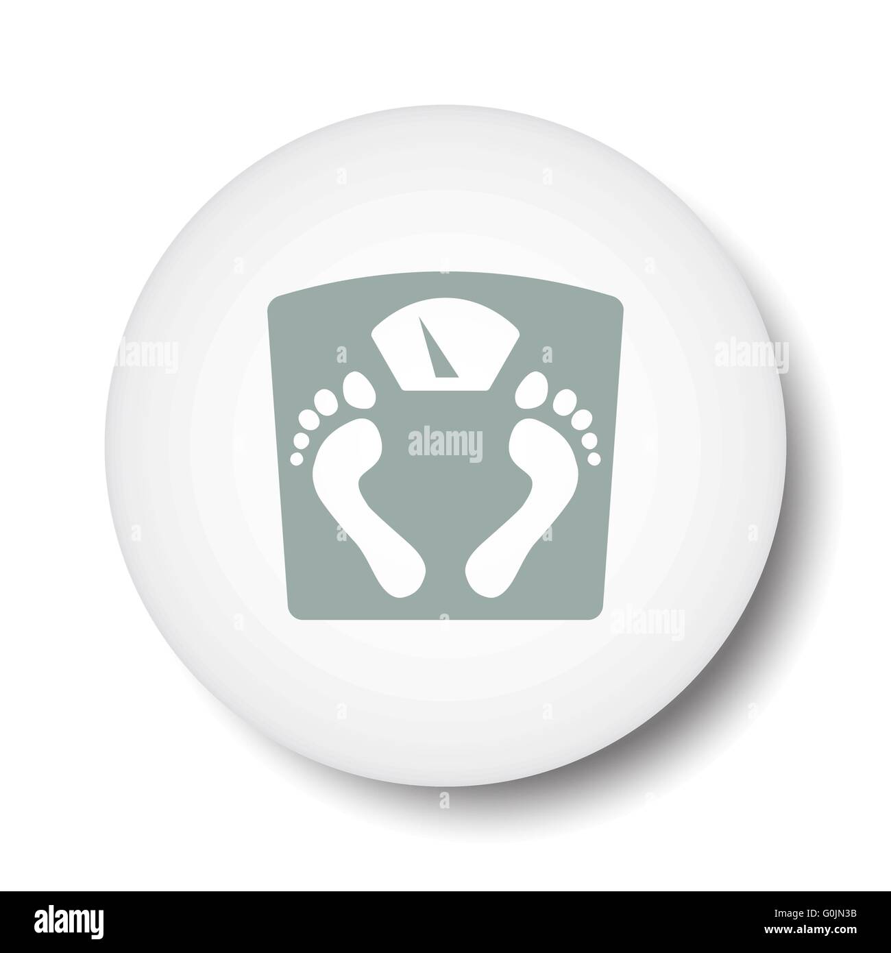 bathroom scale icon Stock Vector Image & Art - Alamy