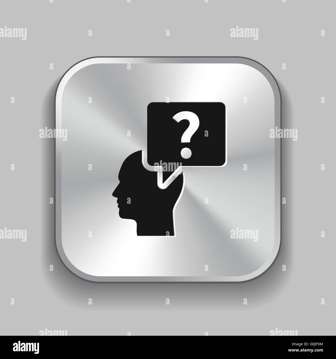 question mark and man icon Stock Vector Image & Art - Alamy