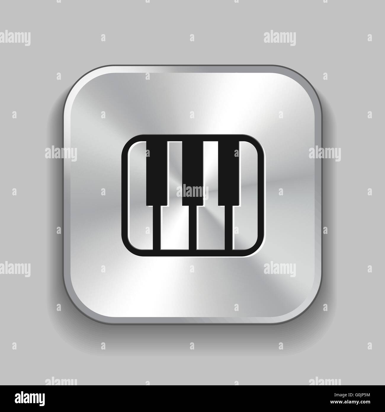 music keyboard icon Stock Vector Image & Art - Alamy