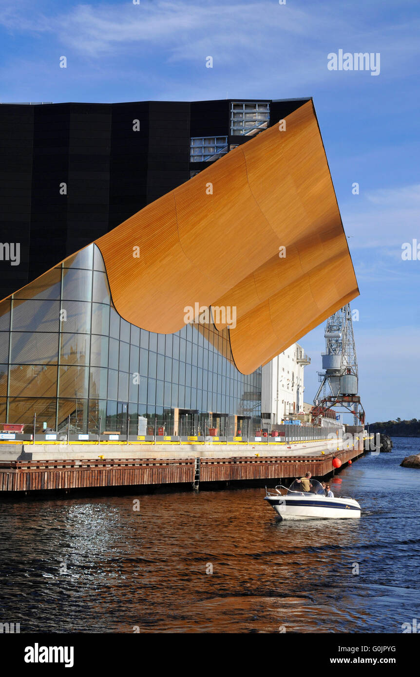 Opera house, Kilden Performing Arts Centre, Kristiansand, Vest-Agder, Norway / Kilden teater og konserthus Stock Photo