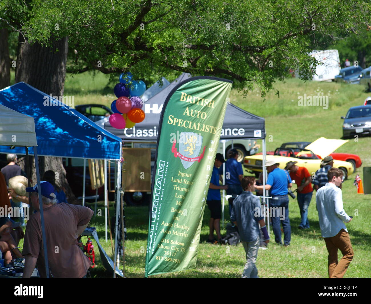 All British Car Show Stock Photo Alamy
