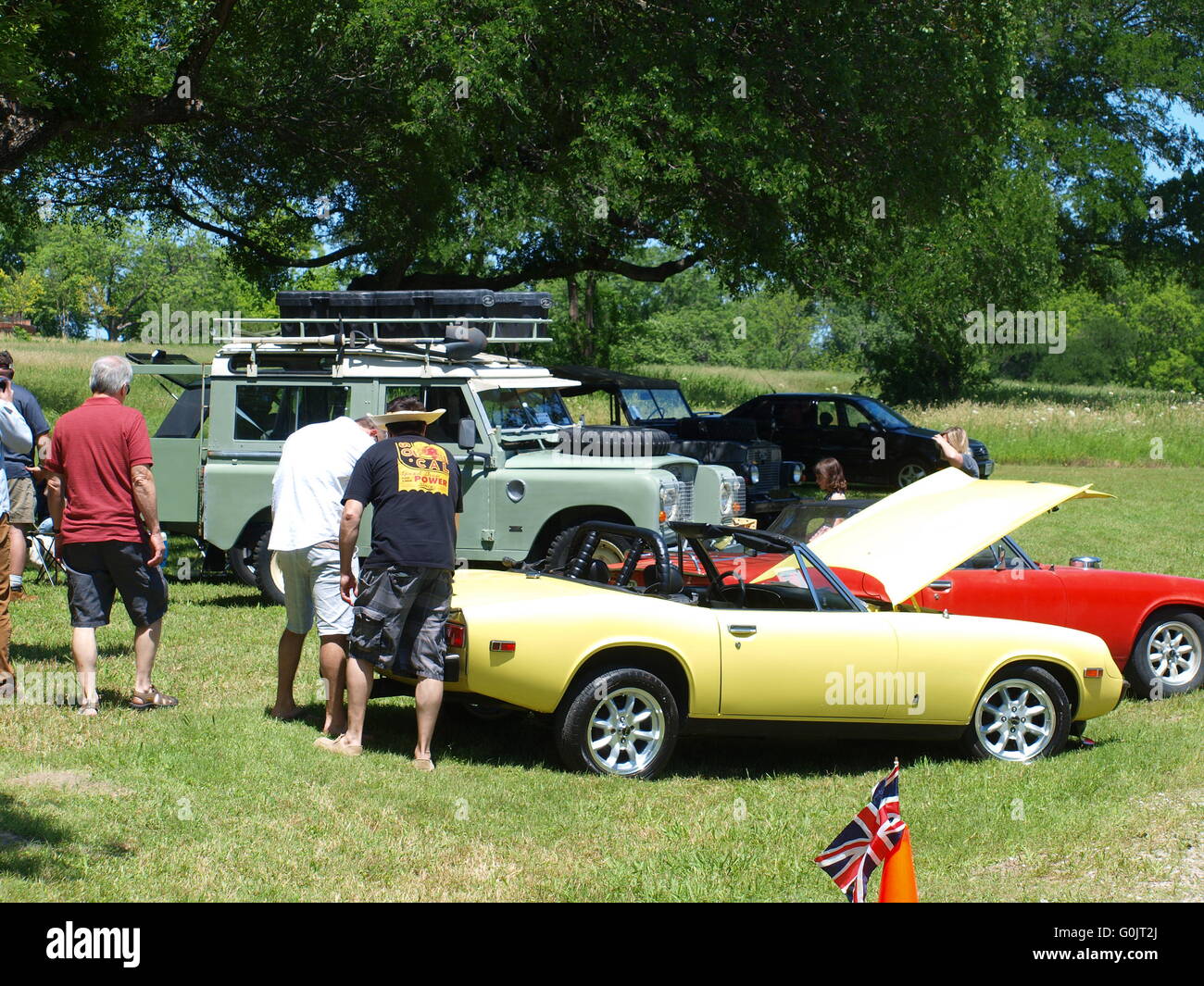 All British Car Show Stock Photo Alamy