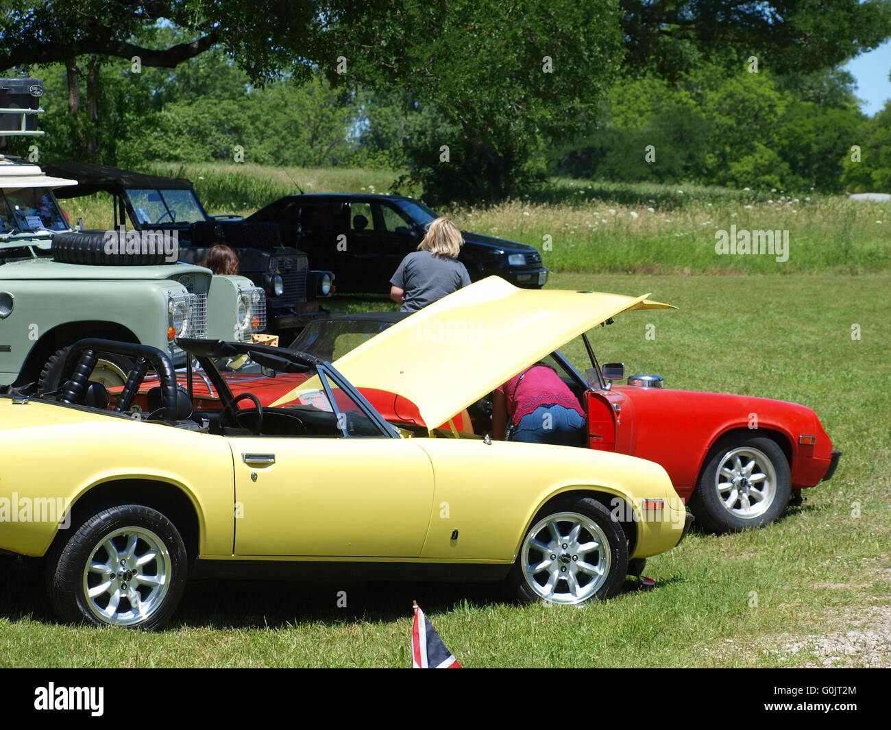 All British Car Show Stock Photo Alamy
