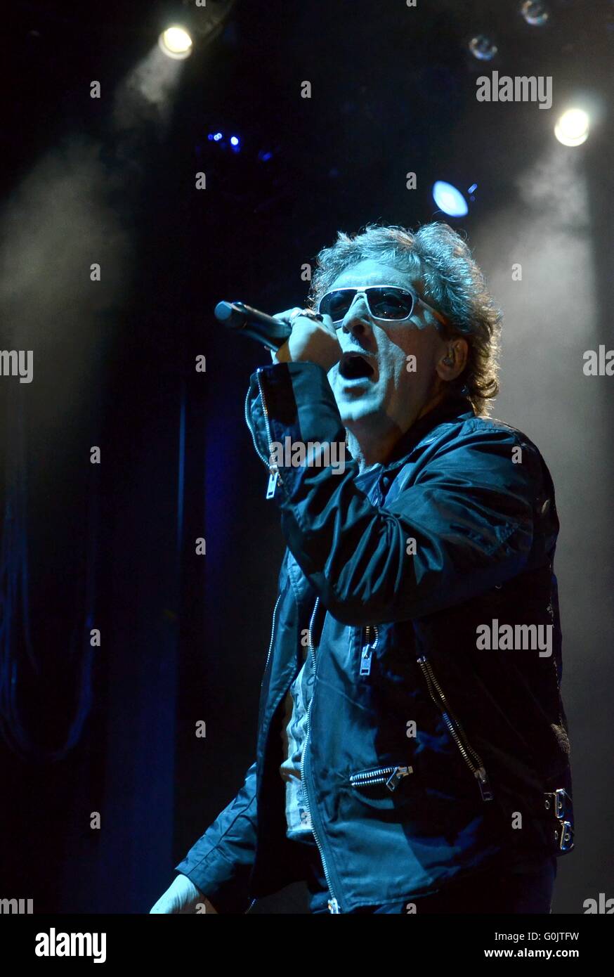 Poland. 30th April, 2016. 'Lady Pank' - Polish rock band formed in 1981 by John Borysewicz and Andrew Mogielnickiego.  One of the most popular groups in the history of Polish rock music. Credit:  Marcin Libera/Alamy Live News Stock Photo