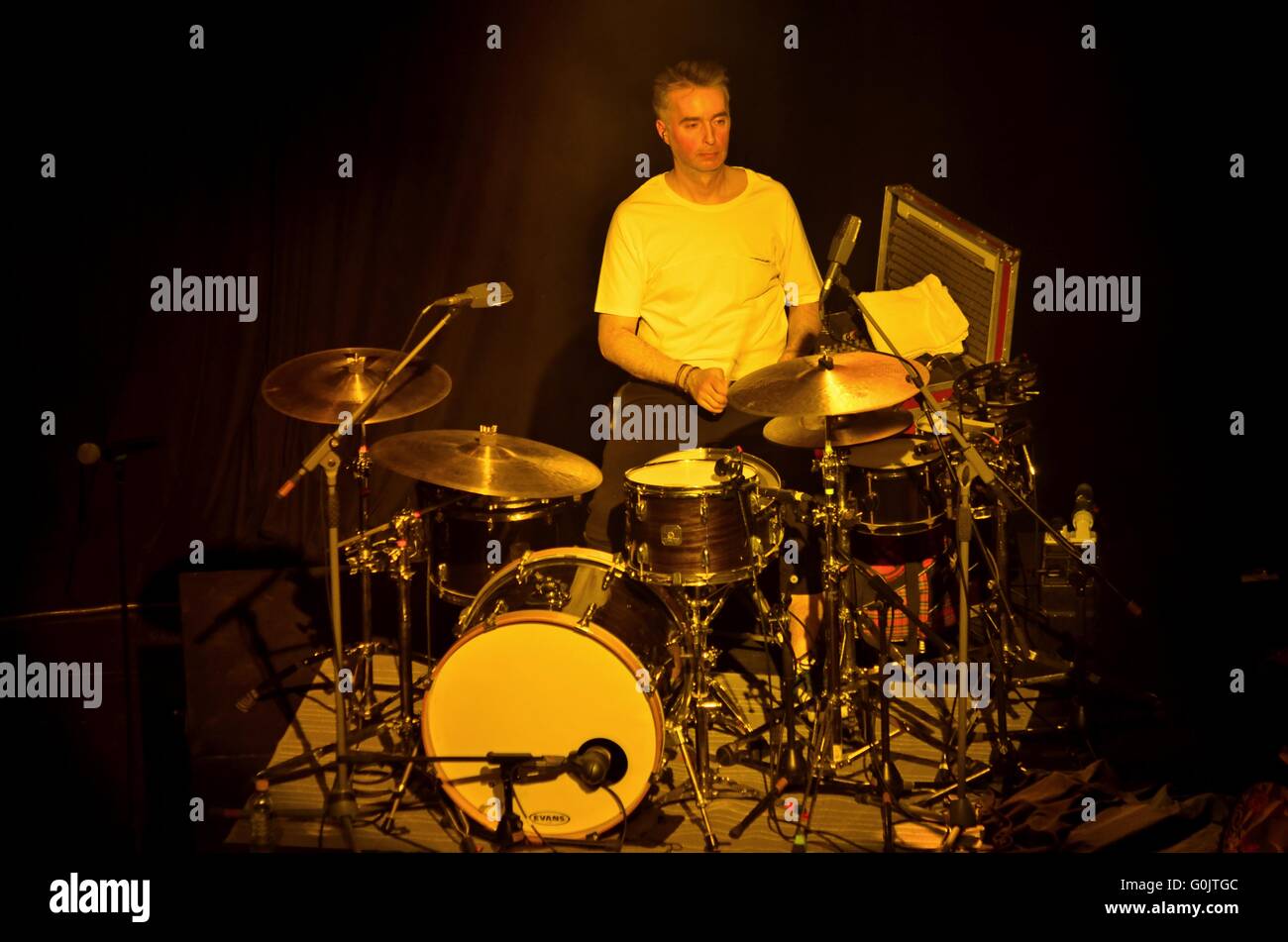 Poland. 30th April, 2016. 'Lady Pank' - Polish rock band formed in 1981 by John Borysewicz and Andrew Mogielnickiego.  One of the most popular groups in the history of Polish rock music. Credit:  Marcin Libera/Alamy Live News Stock Photo