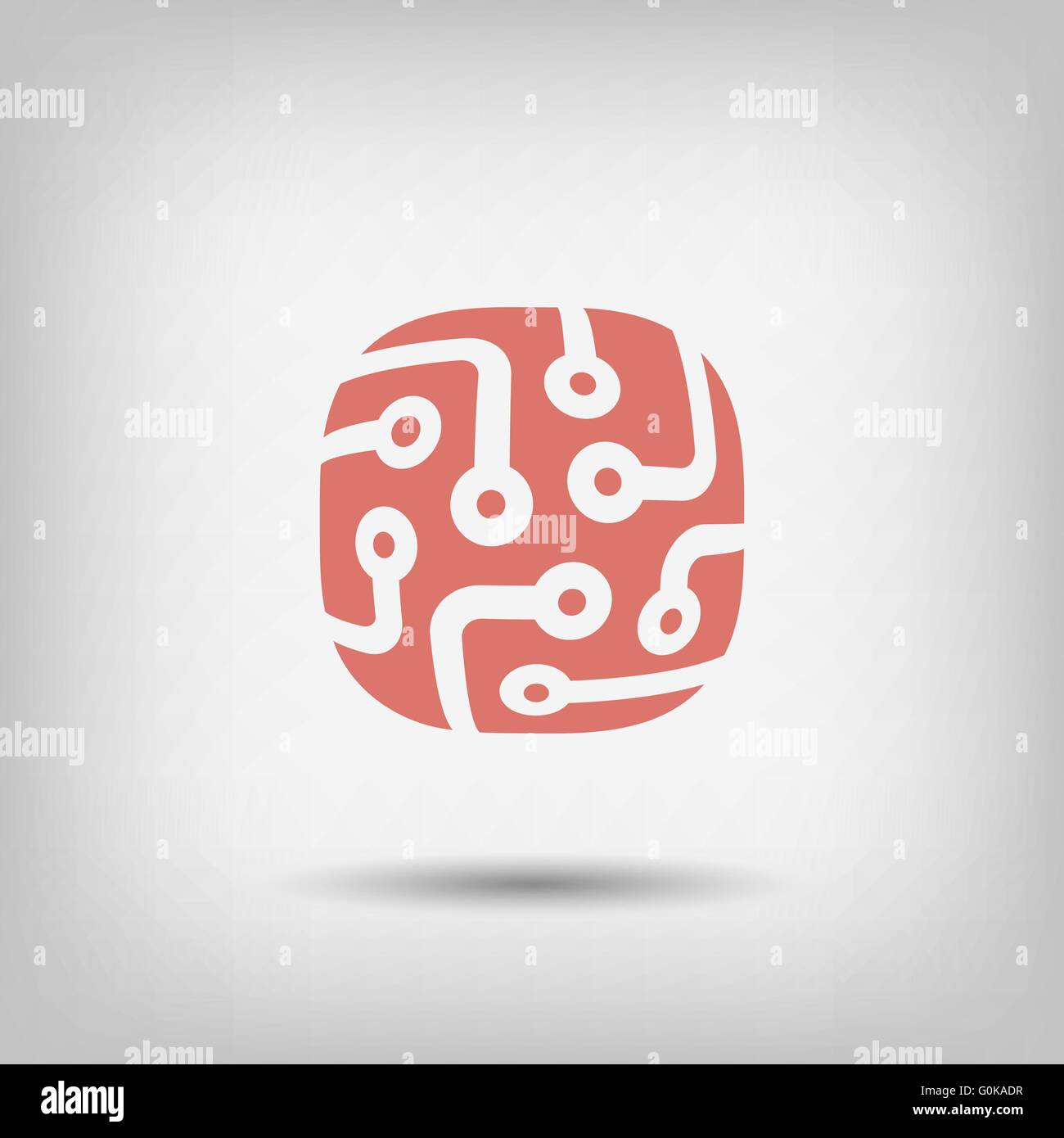 circuit board icon Stock Vector Image & Art - Alamy