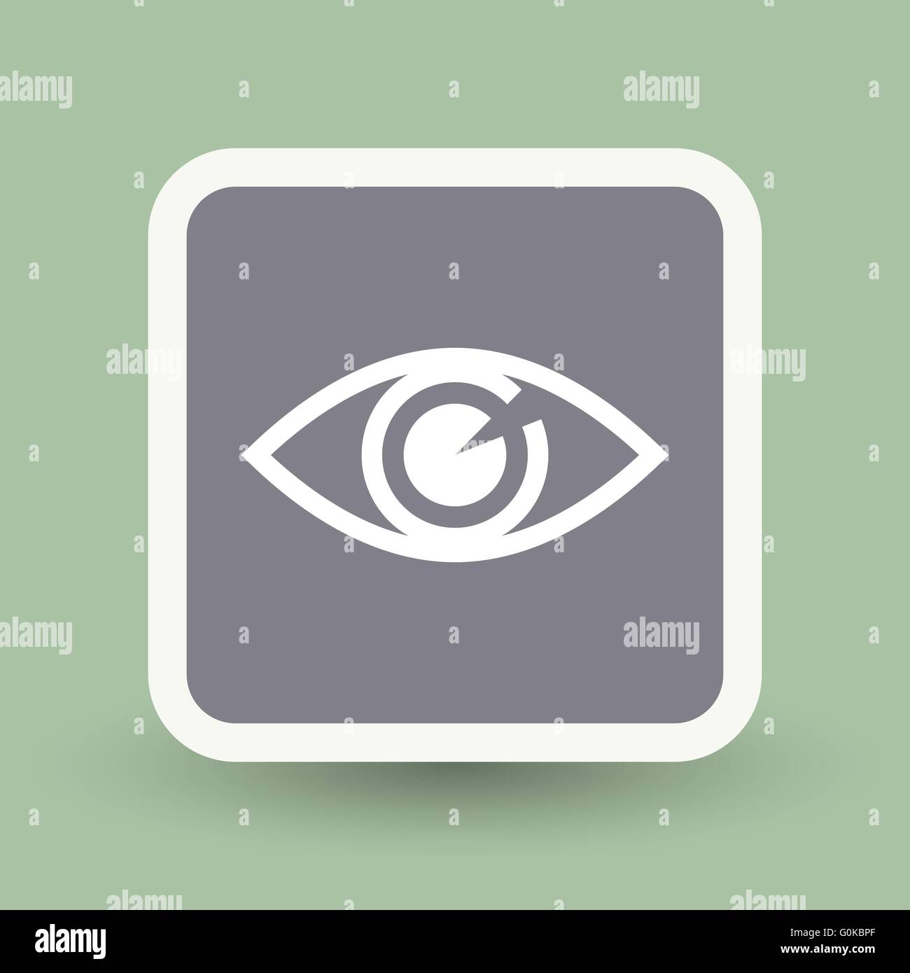 Eye concept icon Stock Vector Images - Alamy