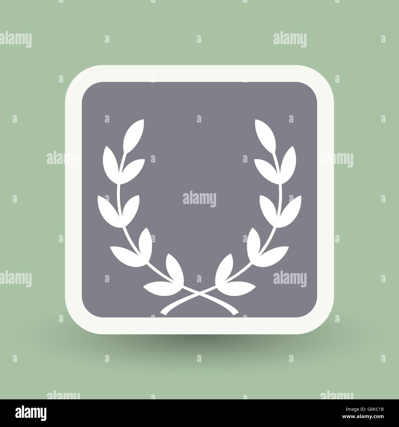 laurel wreath icon Stock Vector Image & Art - Alamy
