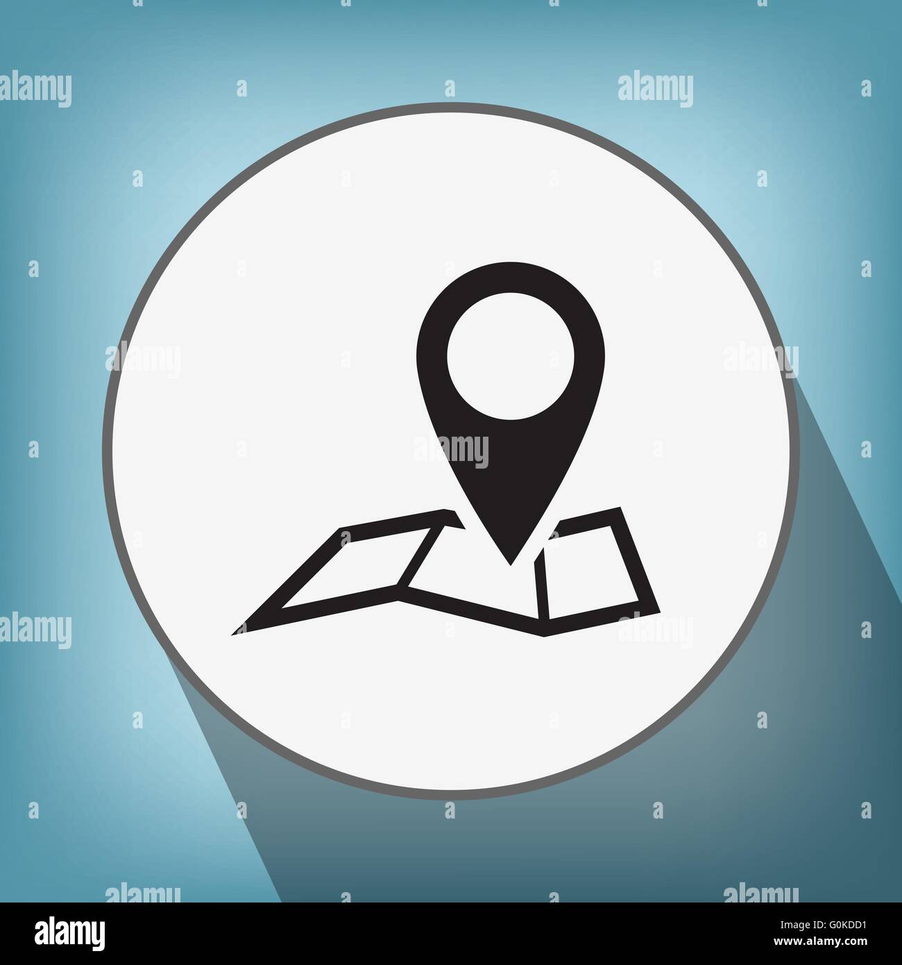 Map icon icon Stock Vector Image & Art - Alamy
