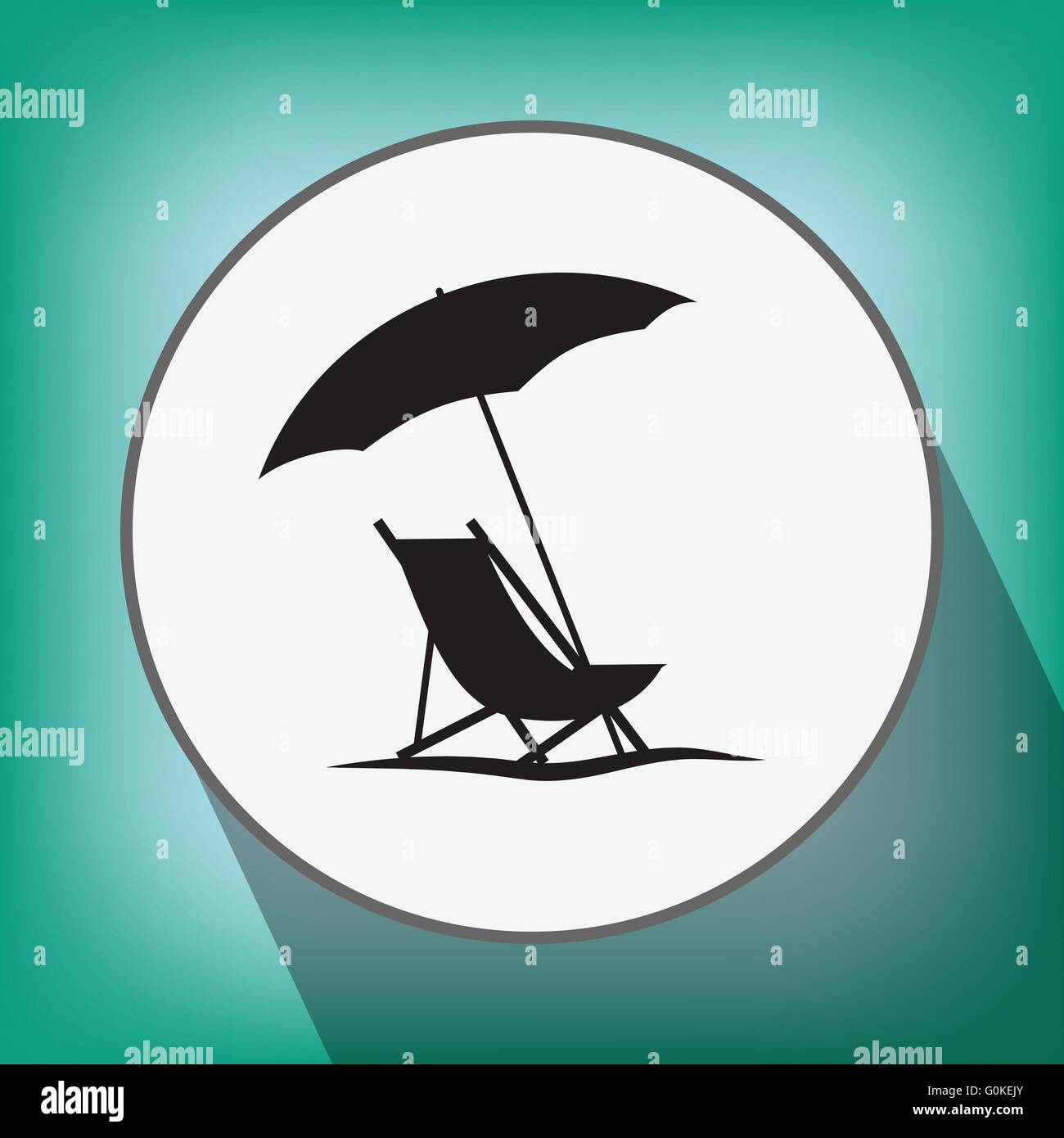 summer vacation icon Stock Vector Image & Art - Alamy