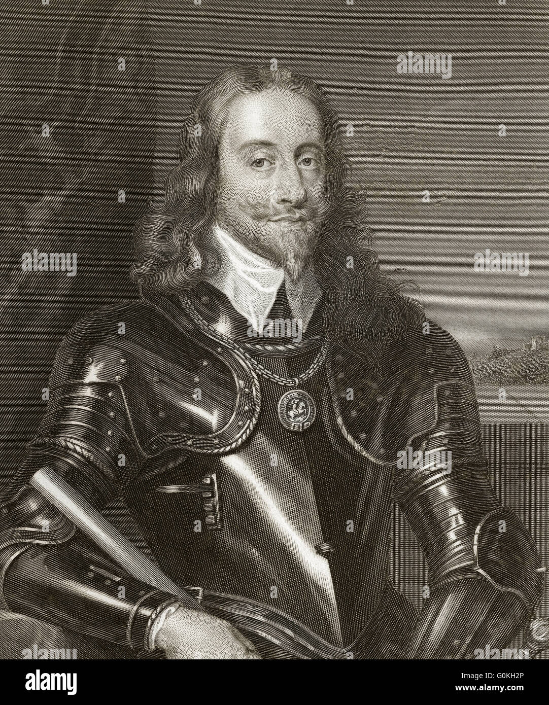 Charles I, 1600 - 1649, king of England, Scotland and Ireland Stock Photo