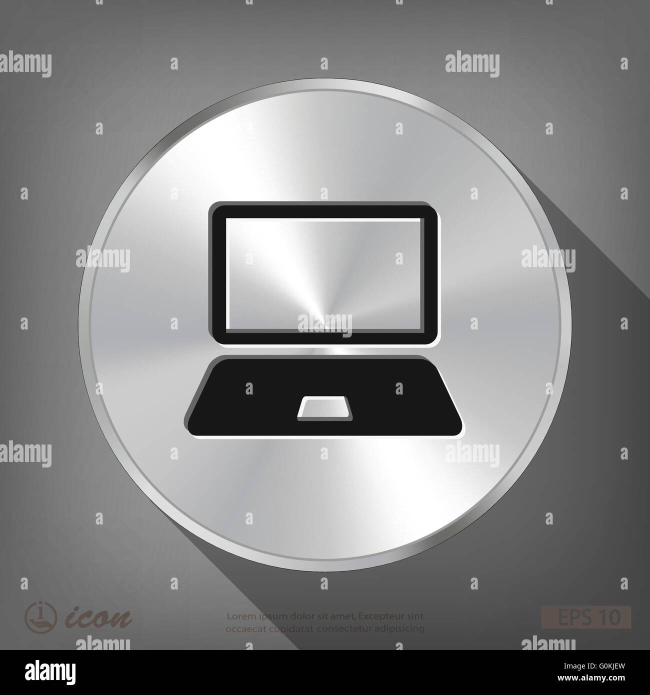Pictograph of computer Stock Vector Image & Art - Alamy