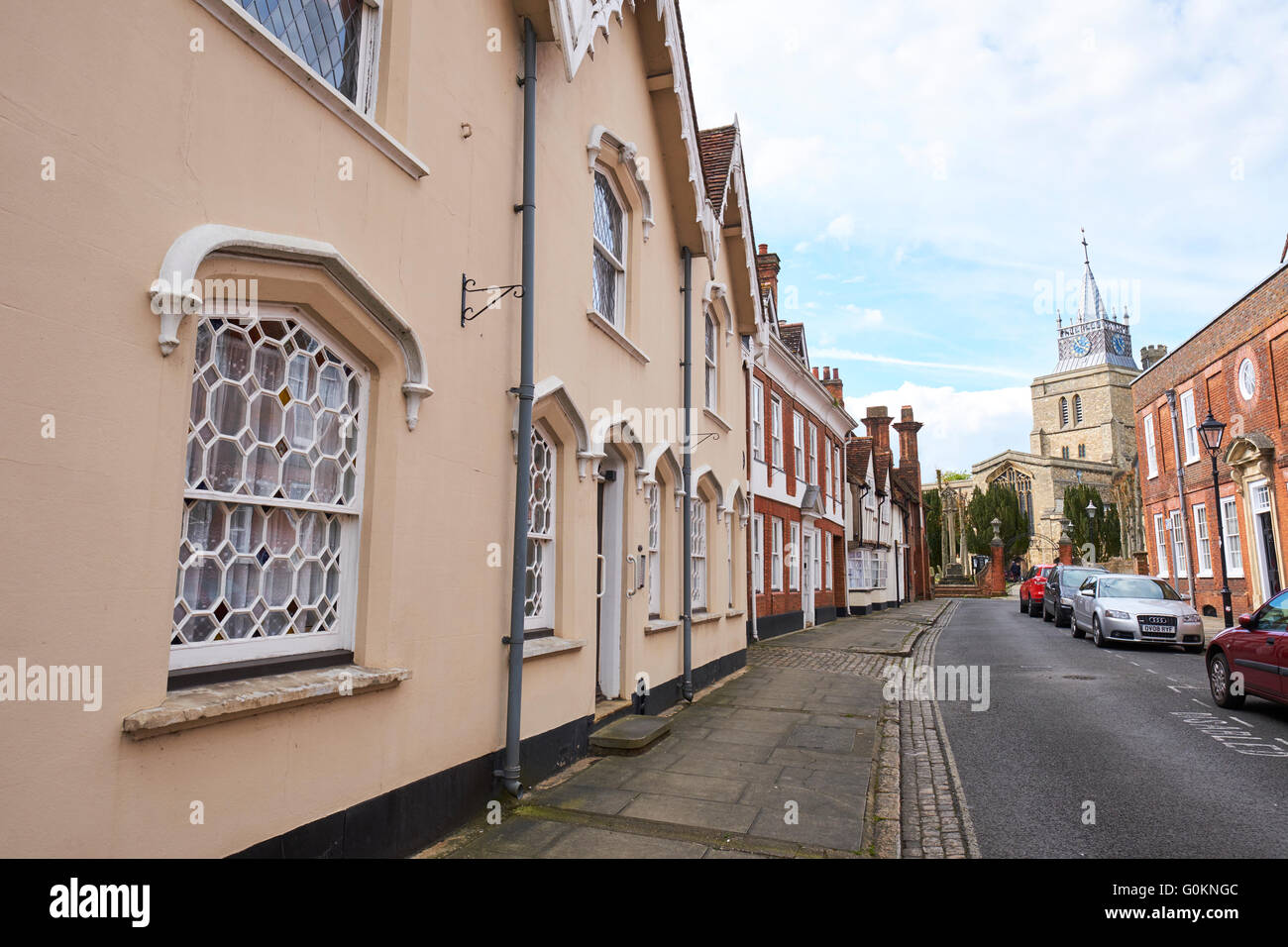 Church Street Aylesbury Buckinghamshire UK Stock Photo Alamy