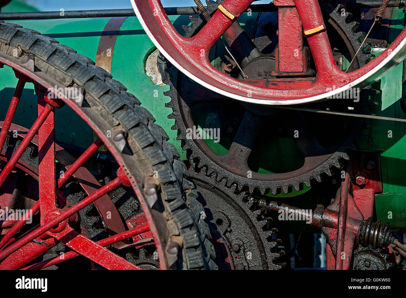 Interconnected cogs hi-res stock photography and images - Alamy