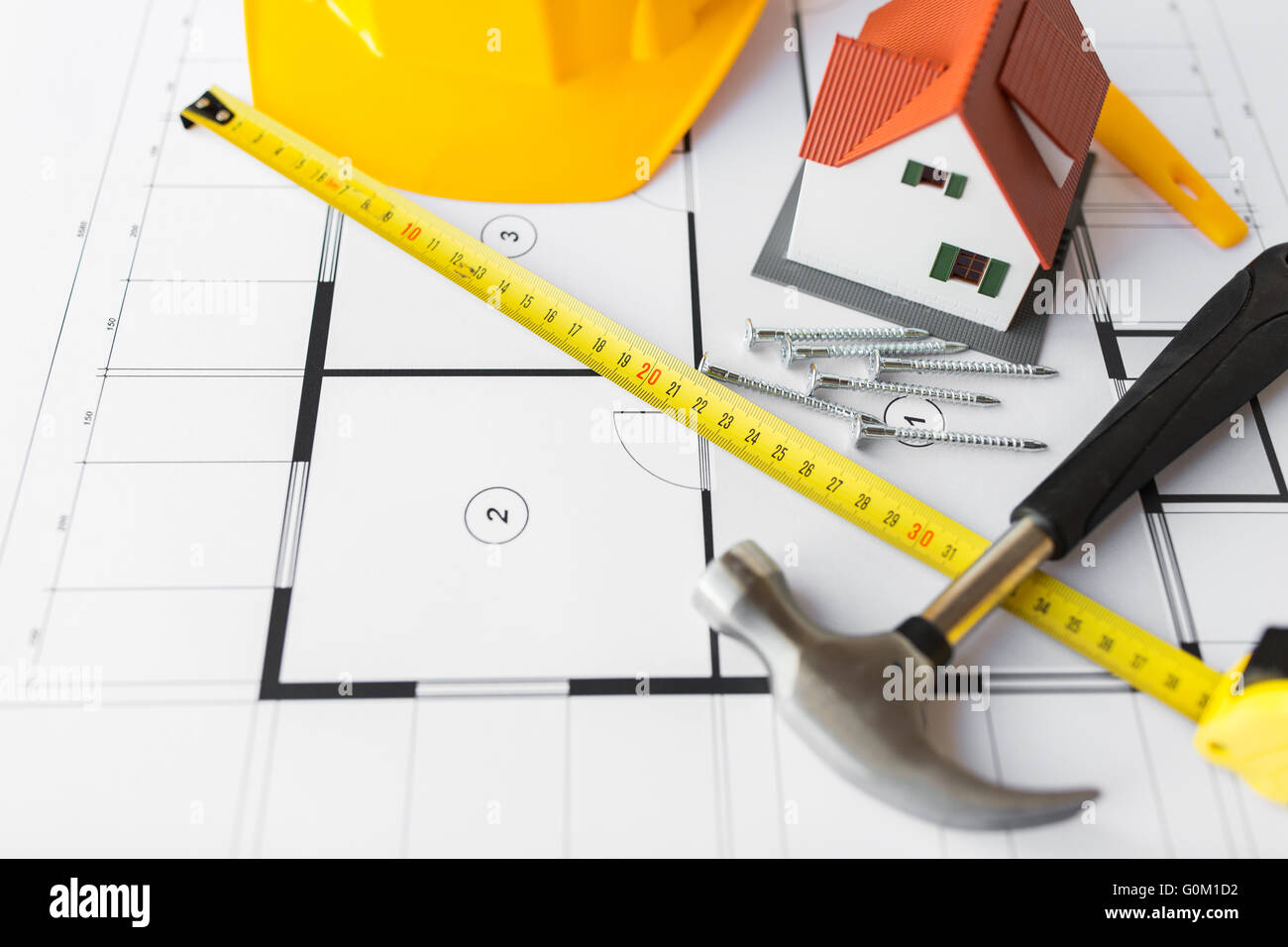 Hammer And Divider High Resolution Stock Photography and Images - Alamy