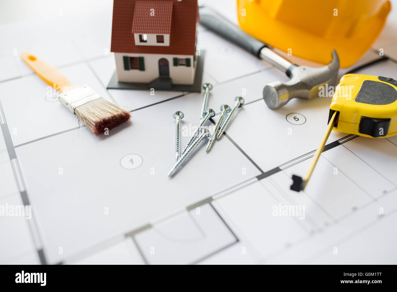 Hammer And Divider High Resolution Stock Photography and Images - Alamy