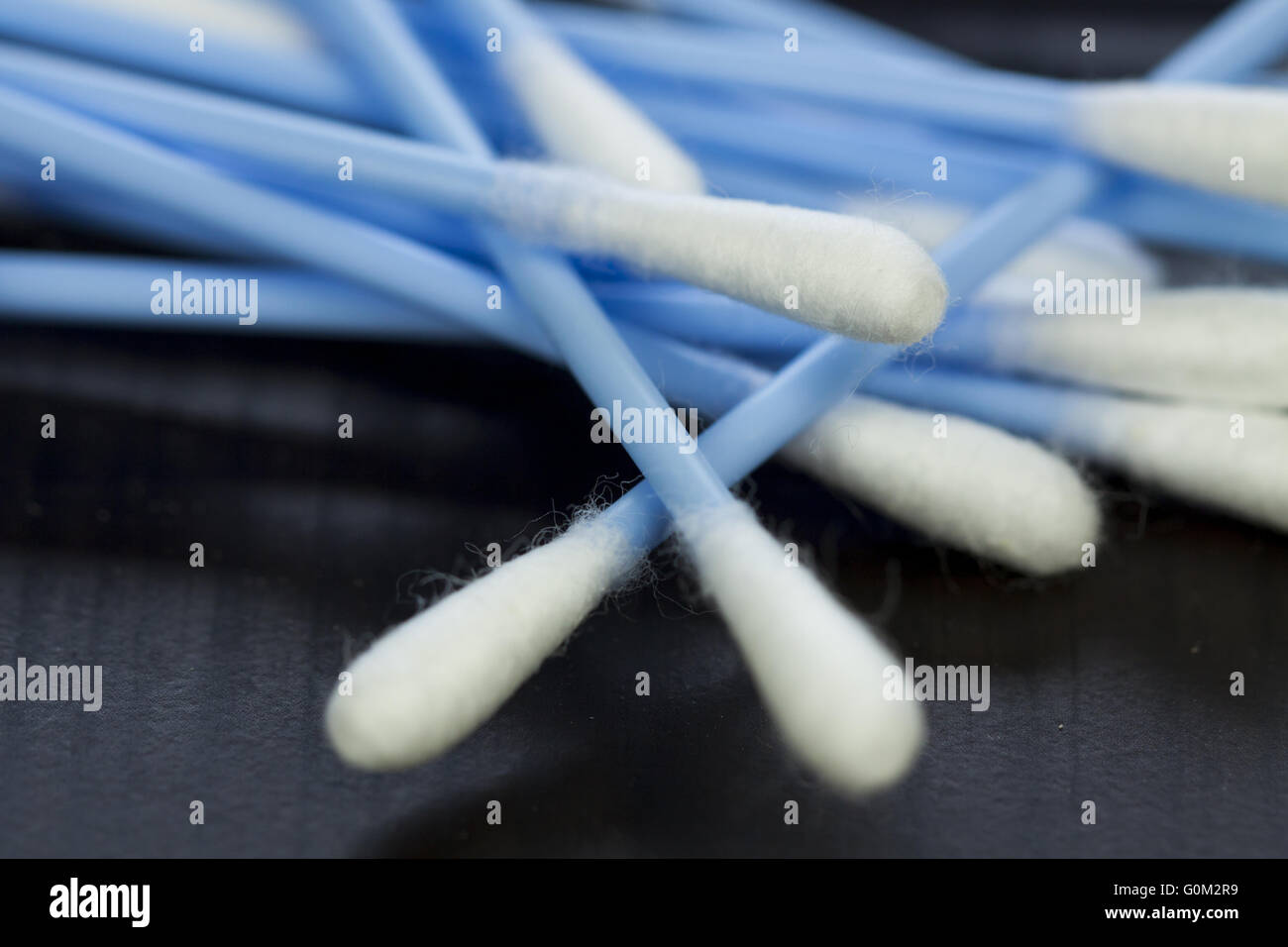 Random pile of cotton ear buds Stock Photo Alamy