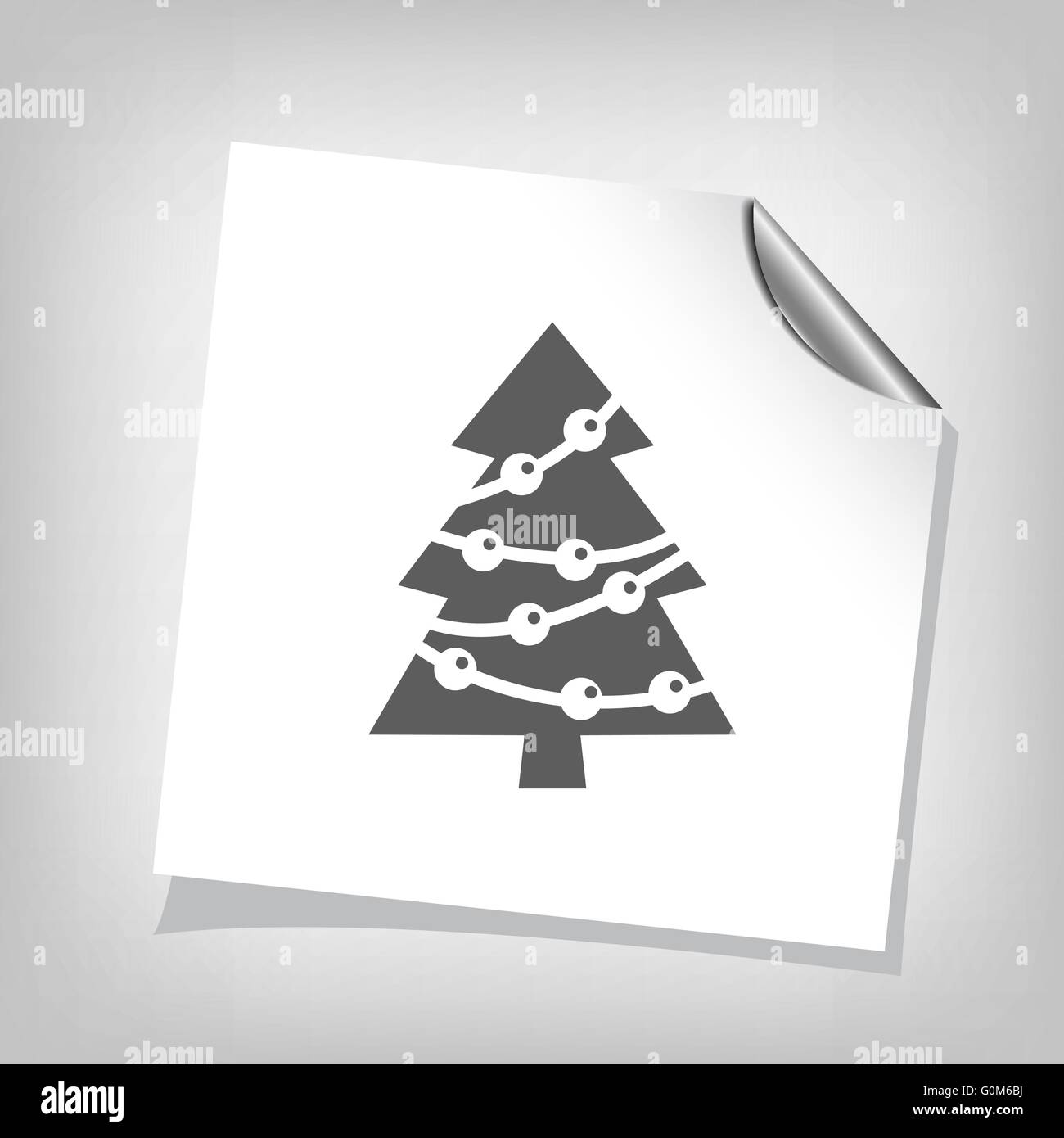 christmas tree icon Stock Vector Image & Art - Alamy