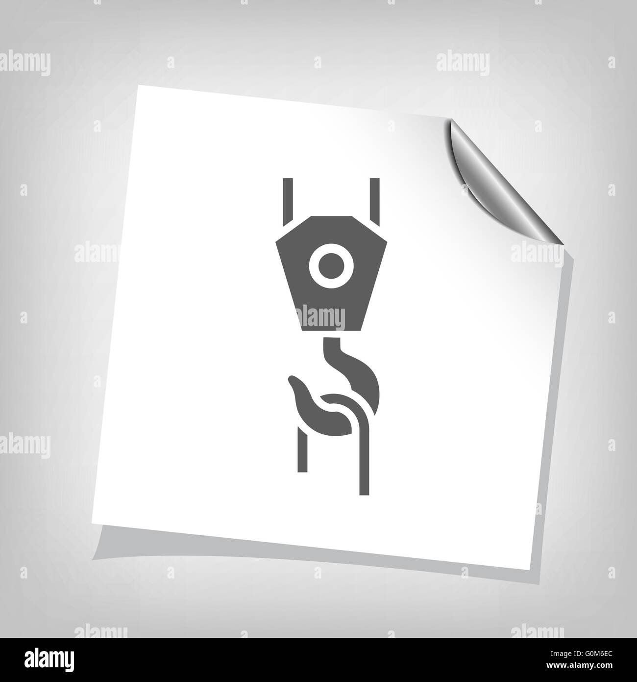 crane hook icon Stock Vector Image & Art Alamy