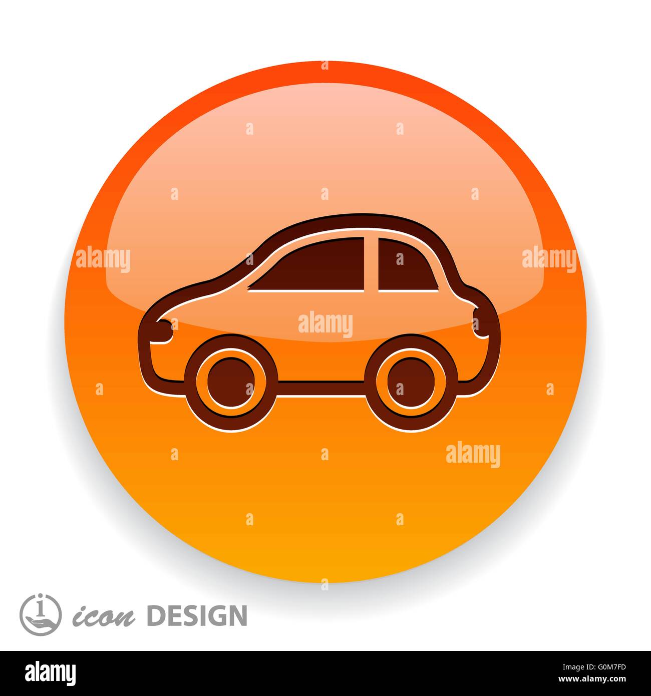 Car icon illustration Stock Vector Images - Alamy