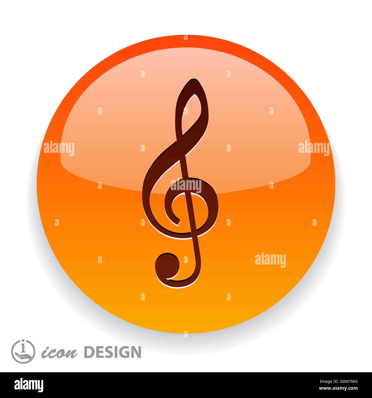 music-key-icon-stock-vector-image-art-alamy