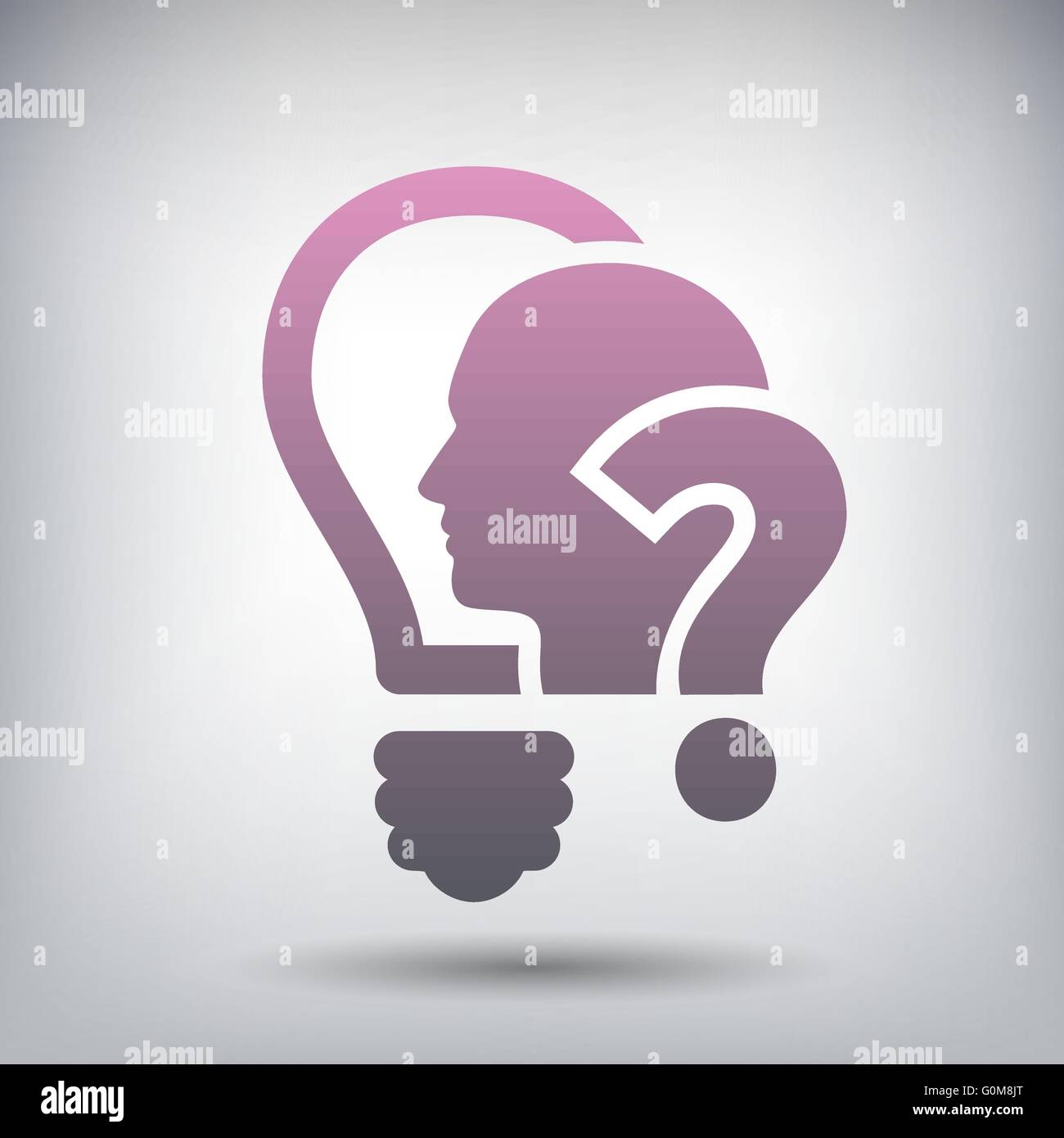 question mark and man icon Stock Vector Image & Art - Alamy