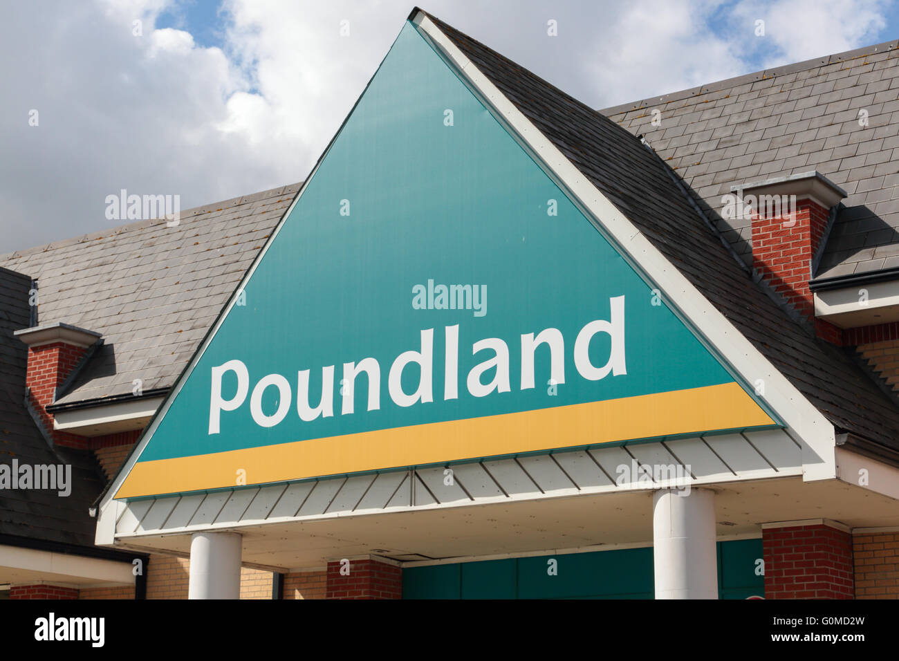 Poundland Stock Photo