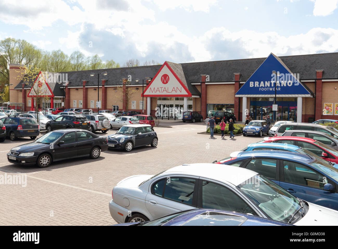 Colchester Retail Park, Colchester Stock Photo Alamy