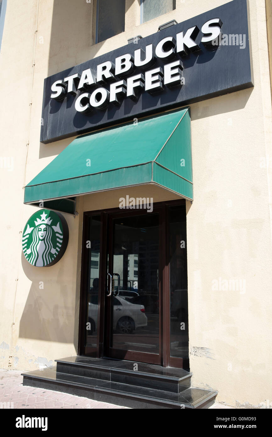 Starbucks Coffee shop in Dubai UAE Stock Photo Alamy