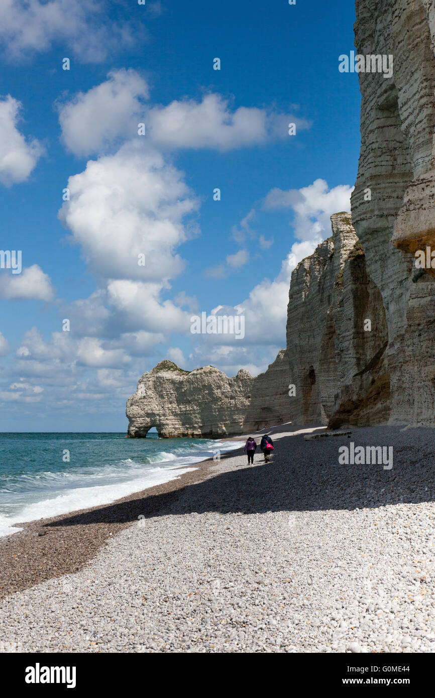Famous cliffs etretat normandy france hi-res stock photography and ...