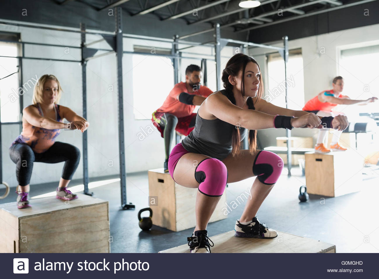 Crossfit exercise hires stock photography and images Alamy