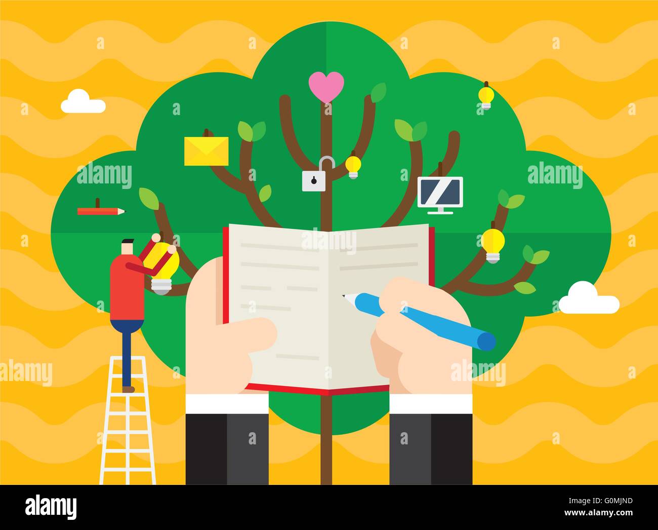 Business hands Stock Vector Images - Alamy