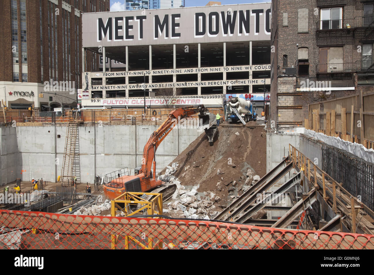 Digging deep foundations for the seemingly unending building of