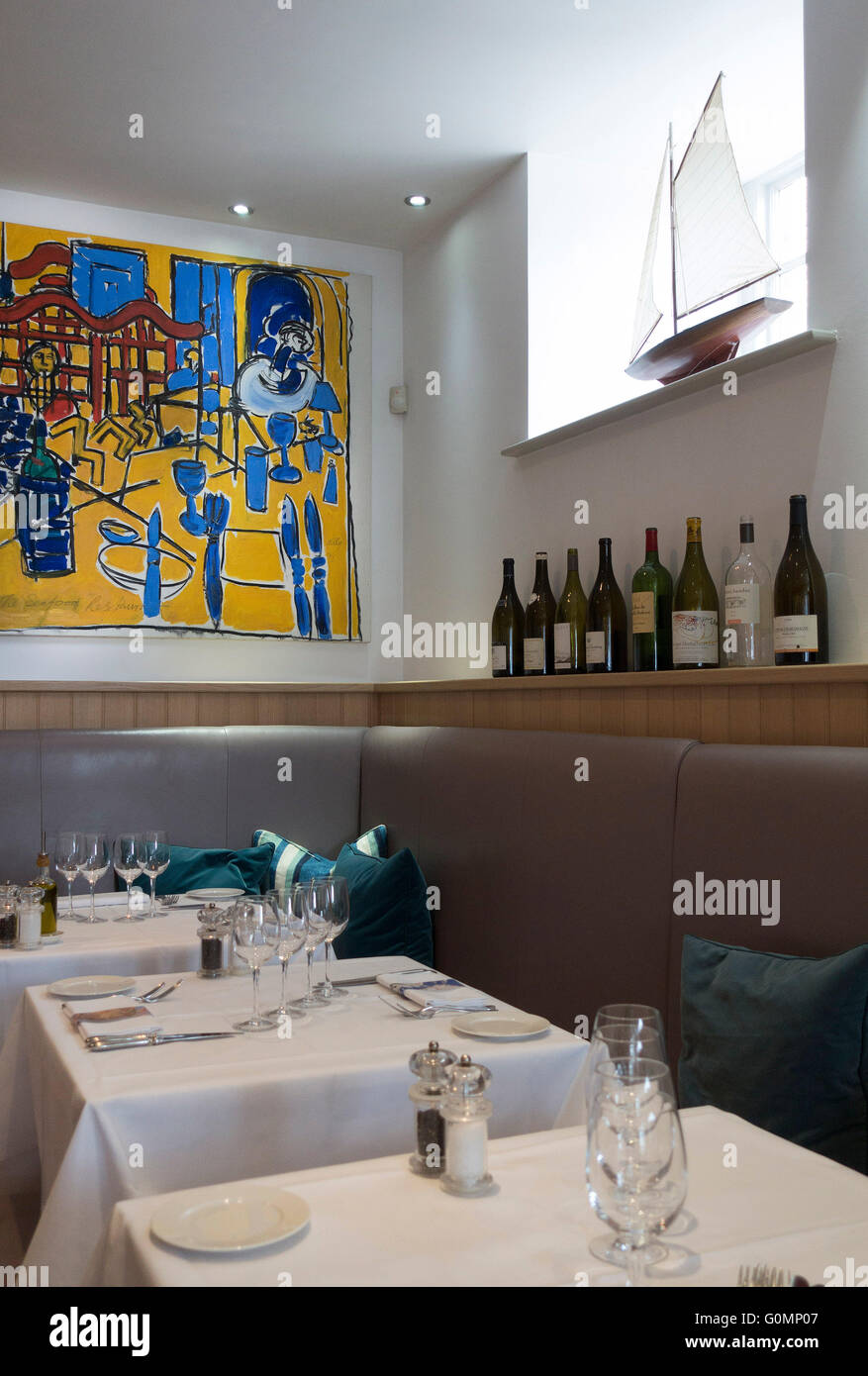 Rick Stein's Seafood Restaurant in Padstow,Cornwall Stock Photo - Alamy
