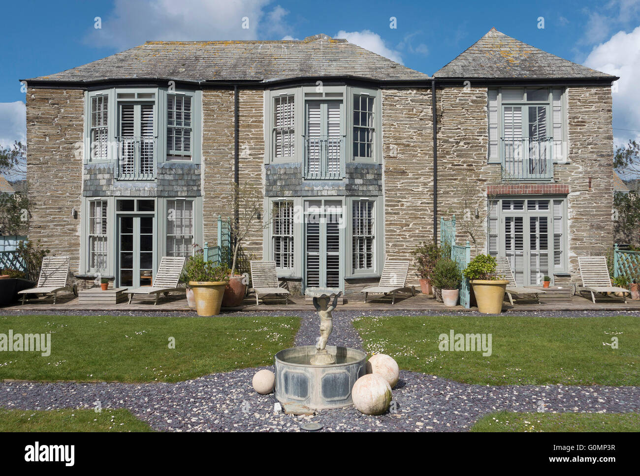 Rick Stein's St Edmunds House b &b in Padstow,Cornwall Stock Photo Alamy