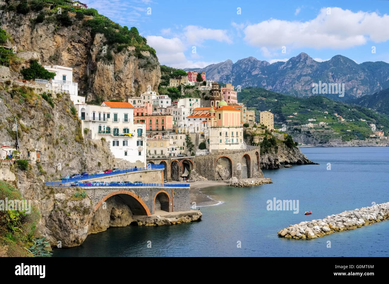 Atrani 01 Stock Photo