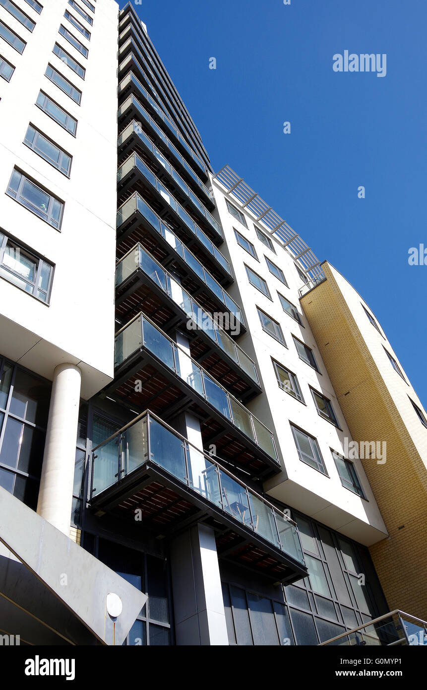 Skyline Apartments Building, Leeds Stock Photo Alamy