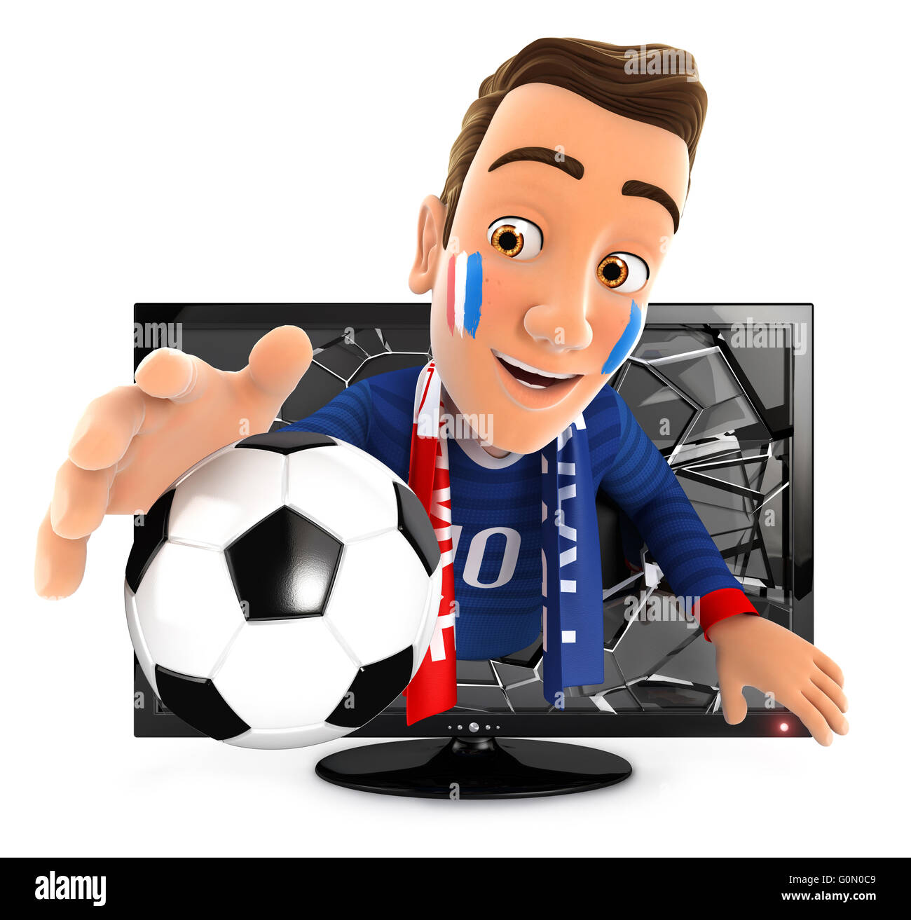3d man football hires stock photography and images Alamy